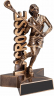 6-1/2" Lacrosse Female Superstar Billboard Resin - RST341