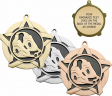 2-1/4" Wrestling Super Star Medallion - 43080-NR