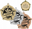 2-1/4" Principal Award Super Star Medallion - 43024-NR