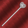 Silver Heart Scepter - RTSFB005