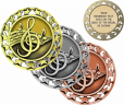 2-1/2" Music Star Medallion - SM-120-NR