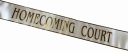 Homecoming Court White Sash - IQSG72-HC-WHITE