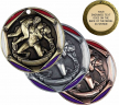 2" Wrestling Medallion - FR-982-NR