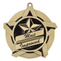 2-1/4" Most Improved Super Star Medallion