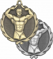 1-3/4" Body Building Medallion