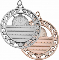 2-1/2" Swimming Medallion