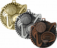 2" Basketball Medallion