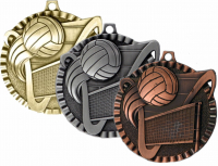 2" Volleyball Medallion