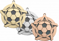 2-1/4" Soccer Super Star Medallion