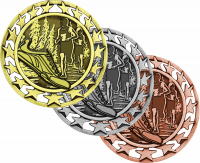 2-1/2" Cross Country Star Medallion