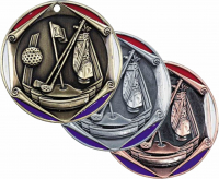 2" Golf Medallion