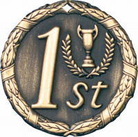 2" 1st Place Medallion