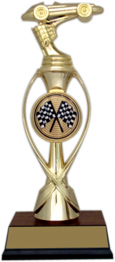 10" Pinewood Derby Pacer Trophy