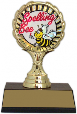 4 1/2" Spelling Bee Roman Trophy