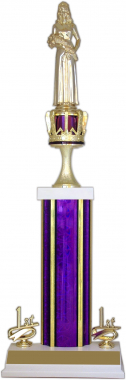 19" Beauty Pageant Moderator Trophy