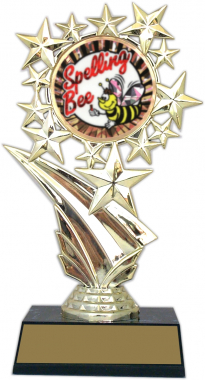 Spelling Bee Activity Star Trophy - F696