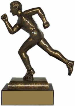 8-inch Male Runner "Prestige" Trophy