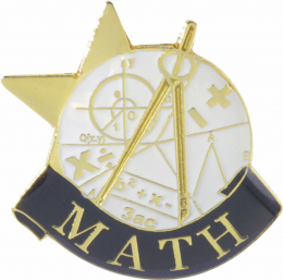 Math Pin
