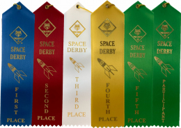 Space Derby Cub Scout Ribbon