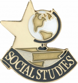 Social Studies Pin