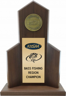 Bass Fishing Region Champion Trophy