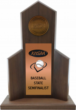 Baseball State Semifinalist Trophy