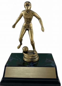 7" Female Soccer Player "Competitor" Trophy