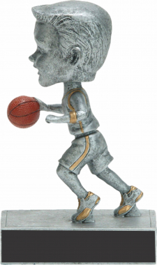Basketball Male Bobble Head Award