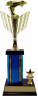 xxxPinewood Derby Racing Tower Trophy w/Side Trim - 5088RT