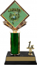 xxxCustom Color Diamond Insert Trophy - 5095