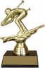xxxMounted Figure Trophy- 8032