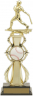 13-inch Baseball "Double Play" Trophy - 96503