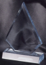 Sapphire Lucite Acrylic Award - ICP26S-BL