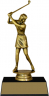 7" Female Golfer "Competitor" Trophy - JDS43-8632