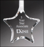 Star Crystal Tree Ornament - K9322