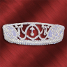 Bow Design with Droplet Tiara - RTP6646