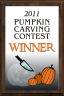 xxxPumpkin Carving Contest Plaque