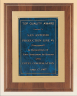 xxxSapphire Plaque with Gold Embossed Frame - P3120