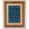 xxxSapphire Plaque with Gold Embossed Frame - P3120