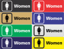 xxxWomen's Restroom Plastic Sign