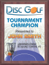 xxxDisc Golf Color Plaque - SP46-68DG