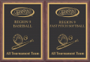 xxxKHSAA Baseball/Softball District/Regional All Tournament/MVP Plaques