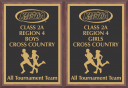xxxKHSAA Cross Country Regional All Tournament/MVP Plaques