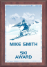 xxxColor Skiing Plaque - SP57-912SKI