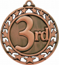 2-1/2" 3rd Place Medallion - SSM-63-NR