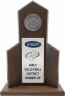 District Volleyball Runner-up Trophy - KHSAA-F/VB/DRU