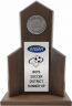 District Soccer Runner-up Trophy - KHSAA-F/SO/DRU