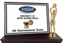 6" x 8" KHSAA Basketball Billboard Trophy - BCFS7-KHSAA-BK - BCFS7-KHSAA-BK