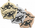 2-1/4" Pinewood Derby Super Star Medallion - 43113-NR