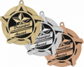 2-1/4" Principal Award Super Star Medallion - 43024-NR